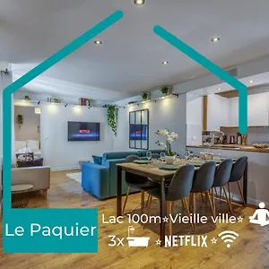 Le Paquier - Vieille Ville, Calme, Lac 100m, Netflix Annecy